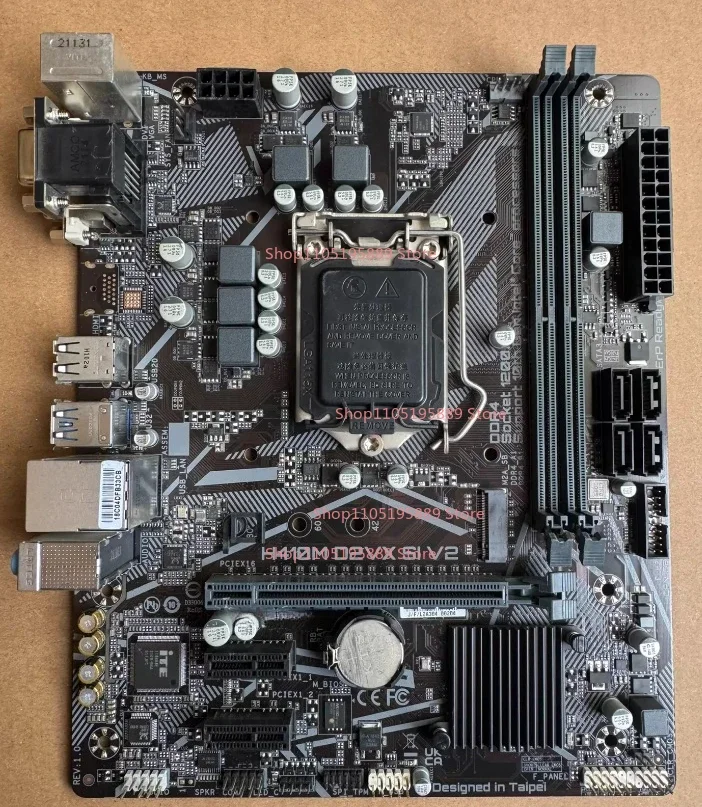 

Для Gigabyte H410M DS2VX S1 V2.1: поддержка процессоров Intel 10-го поколения, памяти DDR4, богатый набор интерфейсов (VGA + DVI + M.2)
