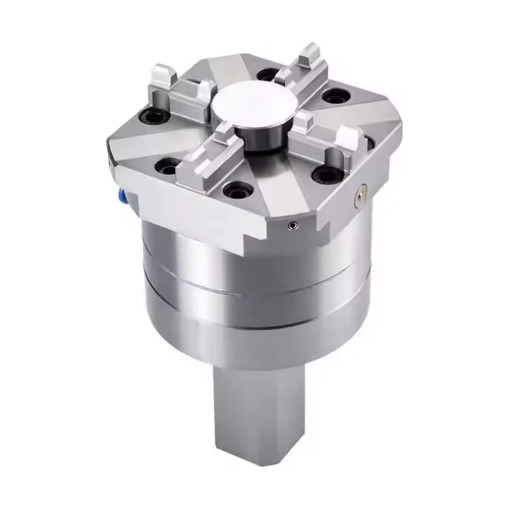 Precision 80*80 mm Pneumatic Auto Chuck for Machining Center