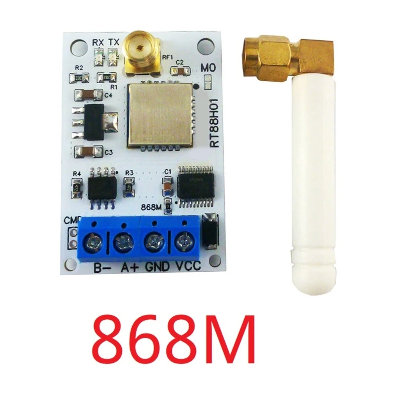 

433M 868M Secure Long Distance Wireless RS485 Module for Remote Monitoring and Data Collection