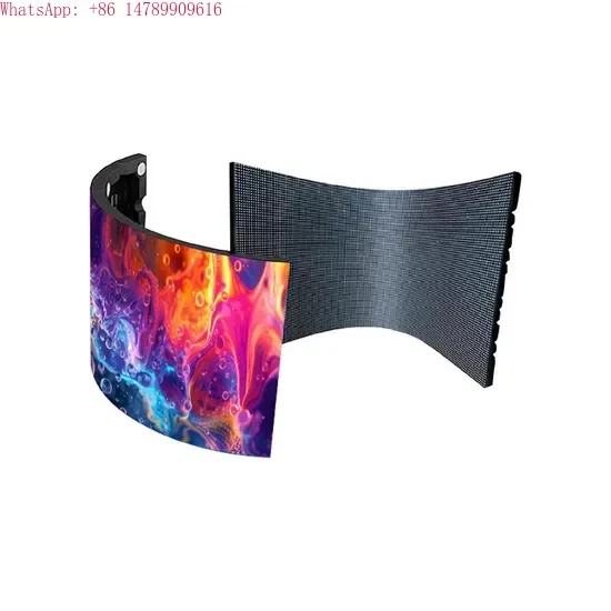 Long Lifespan Module Flexible Advertising Display For Waiting CanopiesCustom Weatherproof Outdoor LED Display