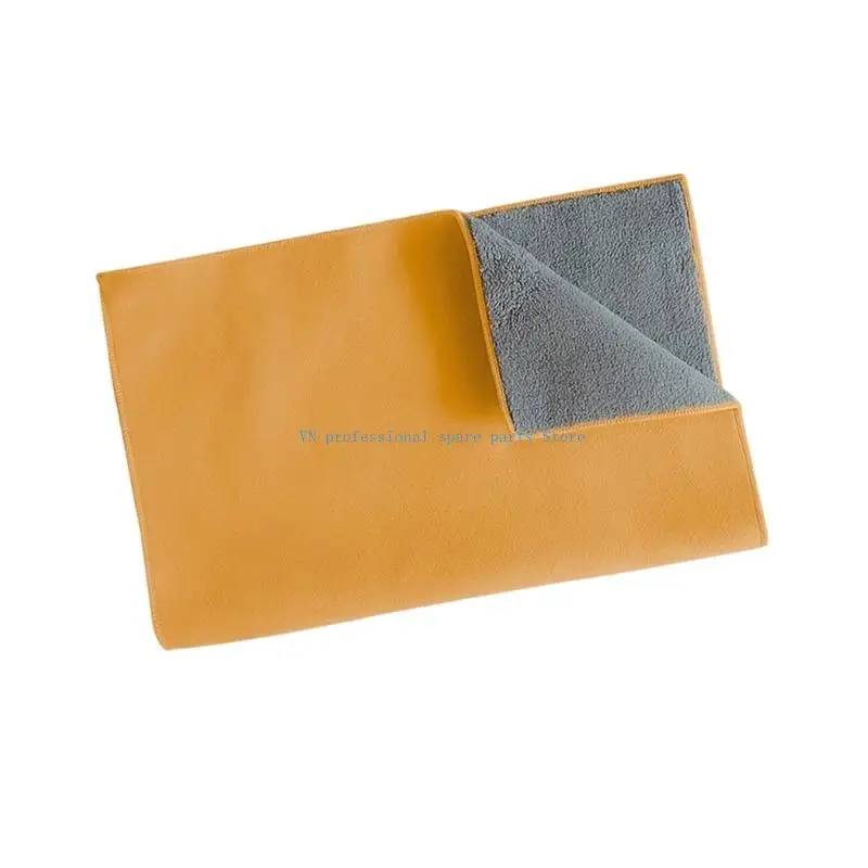 41XA Chamois Leather Cloth Non Lint Cleaning Tool For Car And Electronics High Water Absorption Washing Rag