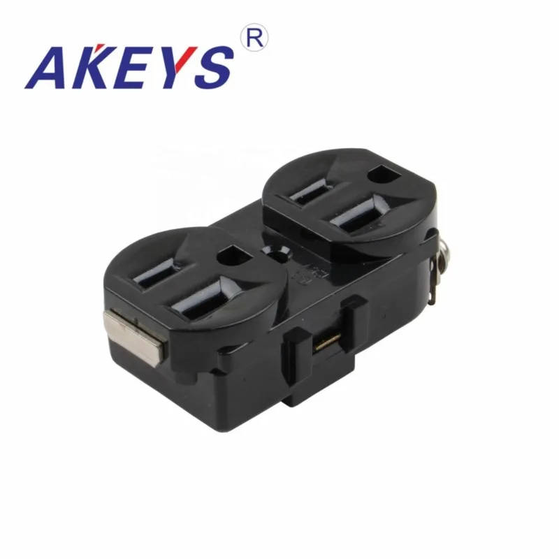 1 PC SS-6B-2 Multi Socket Individual Switch AC power socket switch