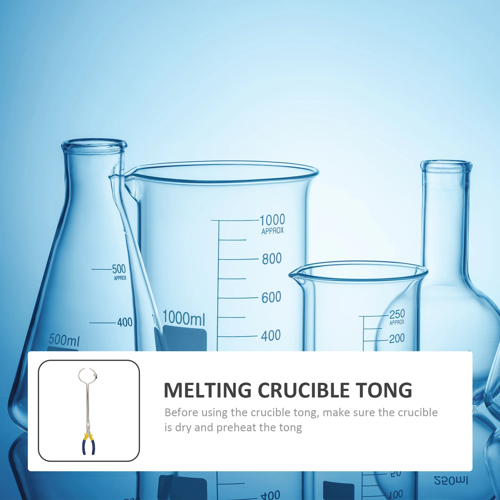 

Versatile Crucible Tong Essential for Gold Melting Metal Tool Compact Storage Casting Equipment