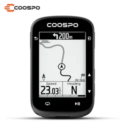 COOSPO CS500 Route Navigation Bike Computer GPS Cycling Odometer Wireless Bicycle Speedometer Cycle Stopwatch ANT+ Bluetooth5.0