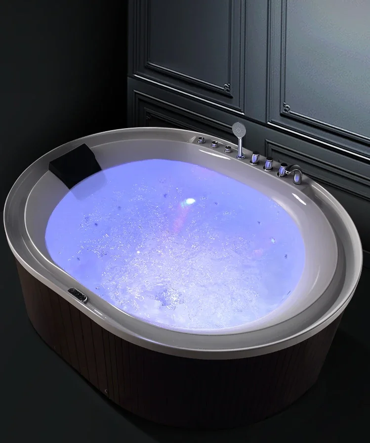 home multi-person bathtub surf massage 2 meters constant temperature heating