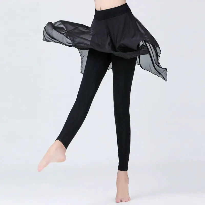 Modern Dance Practice Pants Female Adult Body Shape Classical Ethnic Chinese Dance Costumes Modal Dance Skirts and Pants