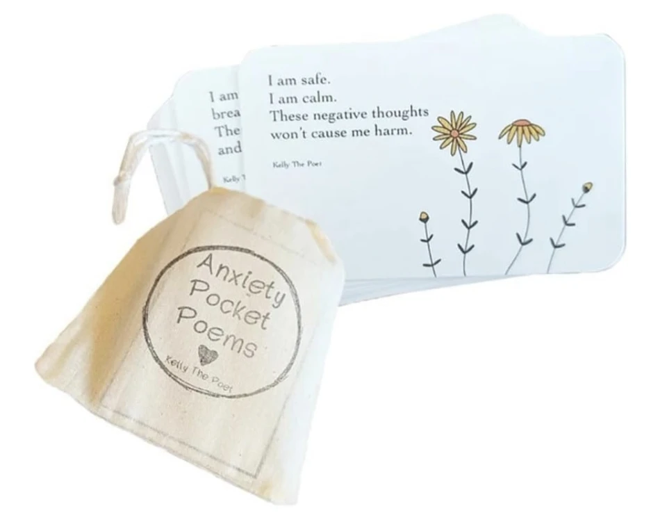 2024 Mental Health Gifts Anxiety Affirmations Card Pack Anxiety Pocket Anxiety Support Mental Health Gifts Birthday Package