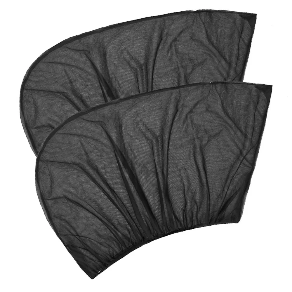 4 pcs Car Window Sunshade Nylon Mesh Fit For car windows ranging from 60-115 cm for most sedans, SUVs, and large hatchbacks