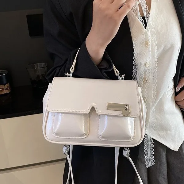 

Fashion Ladies Casual Personality with Spring Niche Luxury Handbag 2025 New Fashion Bowling Bag with Diagonal Bag