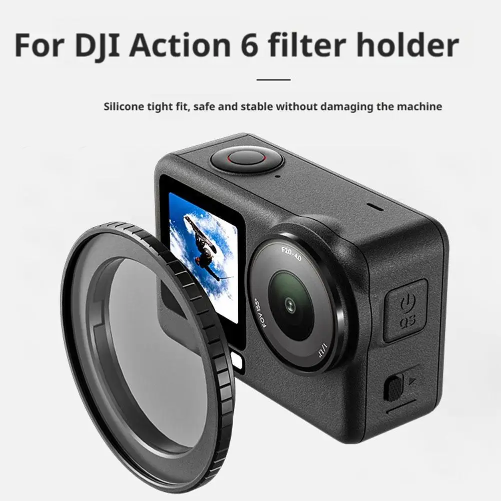 �y�Z�[�����zdji Osmo Action 6�p���^���t�B���^�[�z���_�[ �y�ʁ��t�B���^�[�}�E���g�t���[���A�A�N�V�����J�����p�ی�t�B���^�[�A�_�v�^�[
