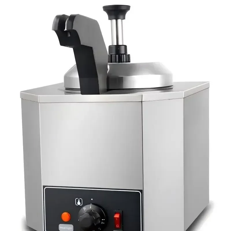 Single Head Heated Sauce Dispenser With Thermal Insulation Technology for Commercial Kitchens Serving Warm Chocolate and Jam