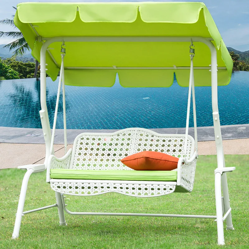 DSA Outdoor Furniture Leisure Swing Hanging Chair Patio Balcony Adult Single Double Triple Outdoor Garden