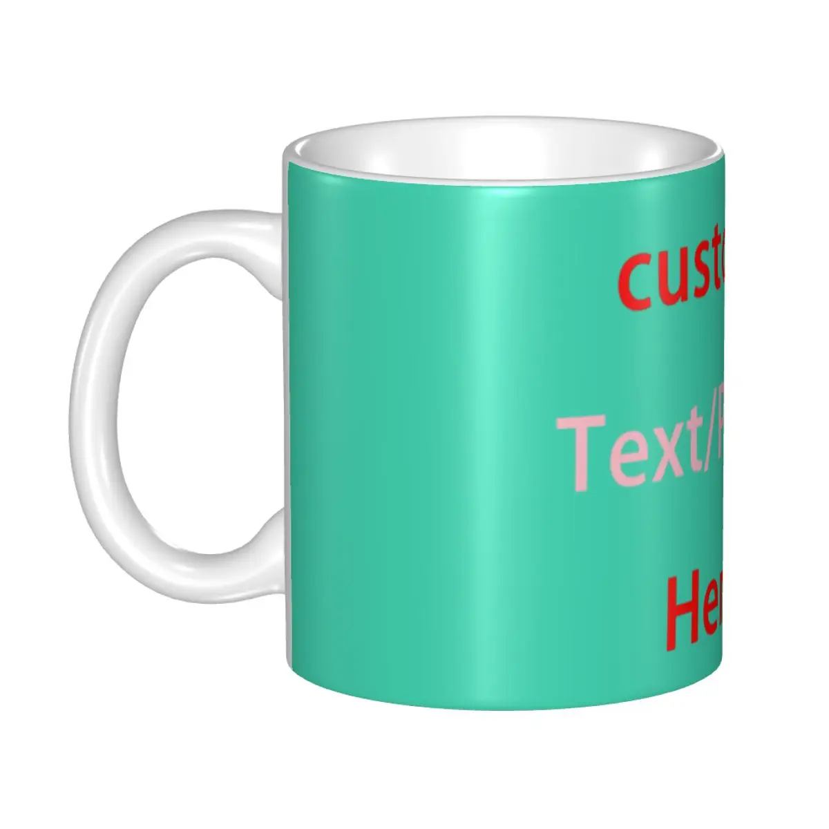 Customized Custom Your Photo Logo Message Mugs Ceramic Coffee Mug Cup Creative Present