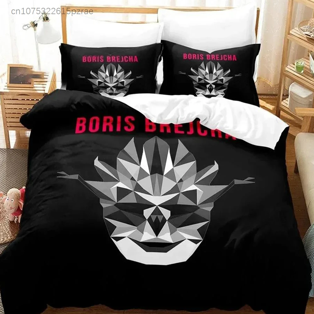 Boris Brejcha Bedding Set 3D Printed Suitable For Bedroom Duvet Cover Set With Pillowcases Kids Home Textile