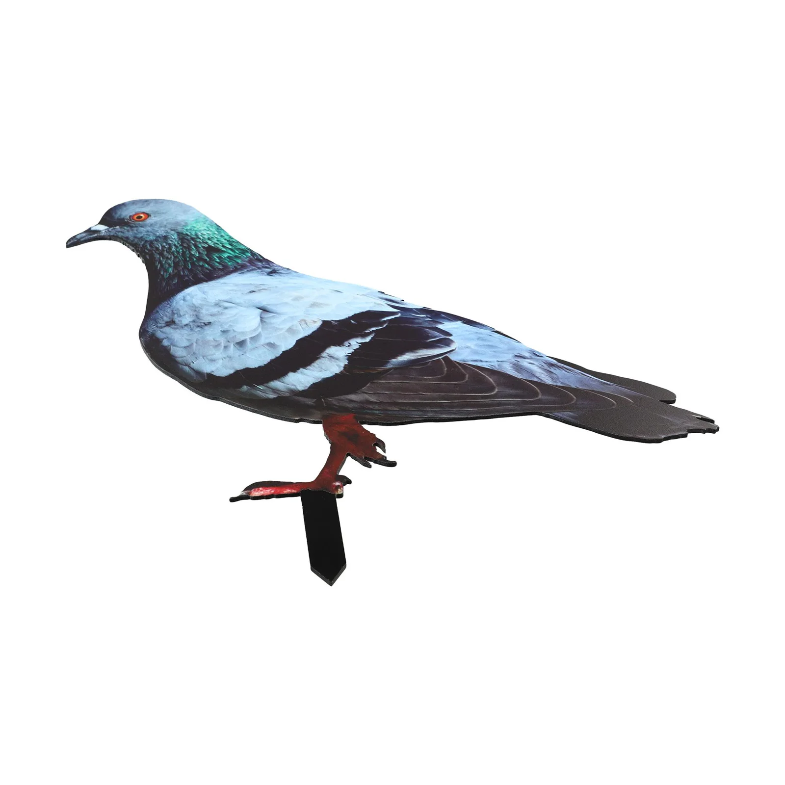 2D Acrylic Garden Pigeon Statue Wild Pigeon Sculpture For Garden Yard Decoration Farm Card Simulation Pigeon Model Figurine Bird