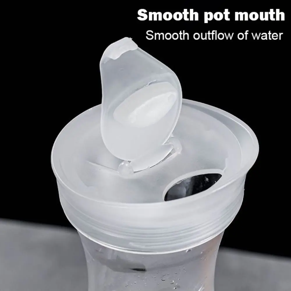 New Transparent Water Bottle Large Capacity Plastic Juice Bottle Heat-resistant Juice Cold Water Bottle