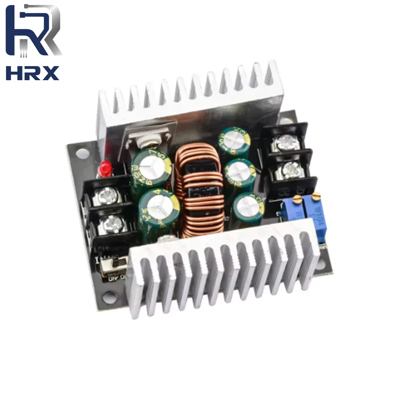 DC-DC 300W 20A Constant Current Adjustable Step Down Module Buck Converter DC 6-40V Power Voltage Board Short Circuit Protection