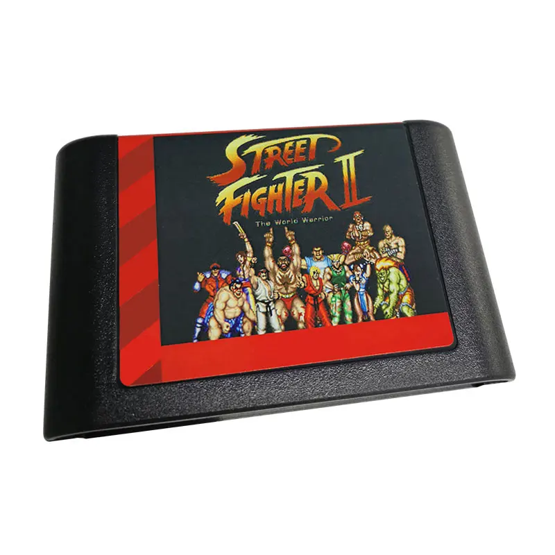 16 Bit Game Cartridge - SFighter II: The World Warrior MD Card For PAL and NTSC Original Genesis/Mega Drive Video Game Console