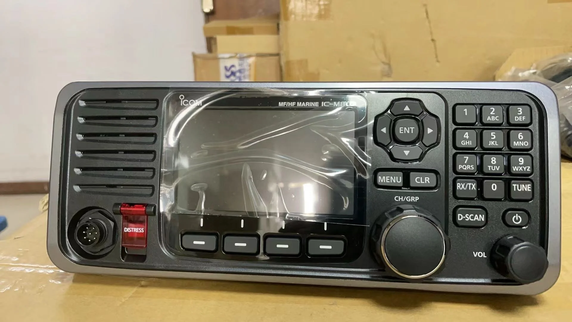 IC-M803 Long Range Class E DSC MF/HF SSB Radio Digital Single Side Band IC-M605 Fixed Mount VHF/DSC Marine Radio Transceiver