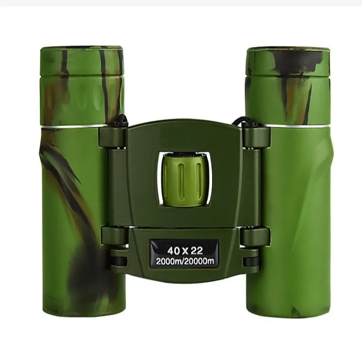 Camo Telescope Portable High Definition Household Look Bird Camping Trip Hiking Mountain Climbing Binoculars Entertainment