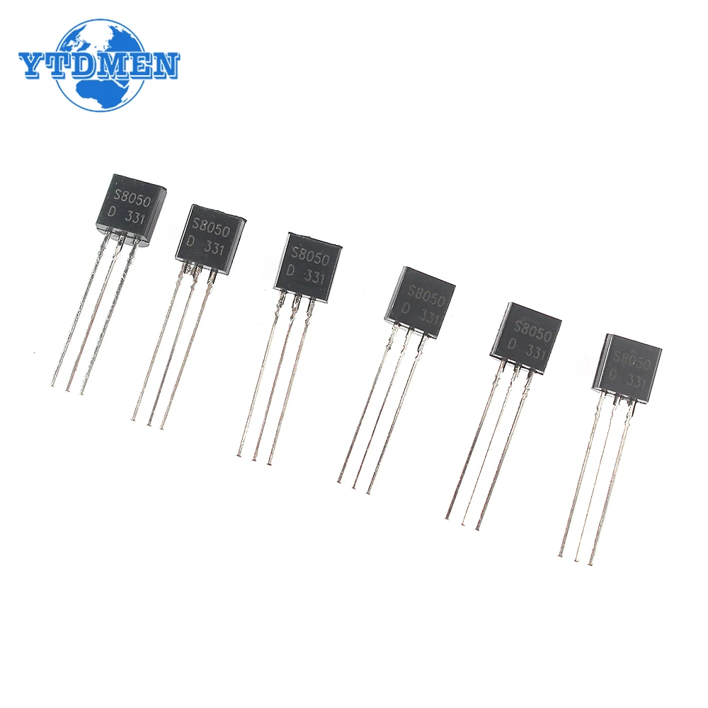 100PCS 2N2222 트랜지스터 TO-92 2N2907 2N3904 2N3906 A1015 BC327 BC337 C1815 S8050 S8550 PNP NPN 트랜지스터 키트