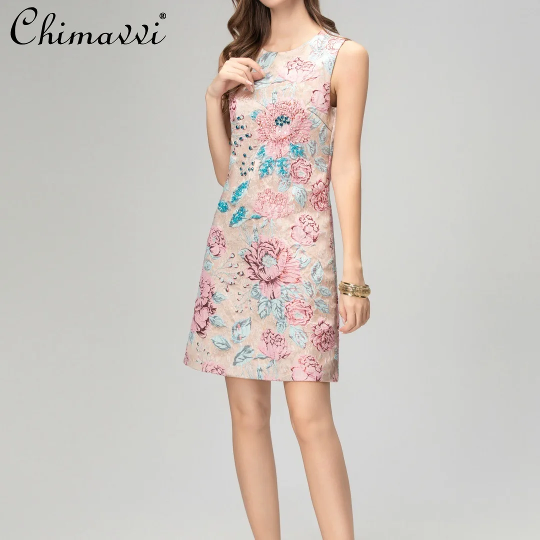 خريف جديد أزياء الرجعية الأزهار التطريز أكمام اللباس الراقية اللون حجب مطرز الديكور أنيقة حزب فستان قصير