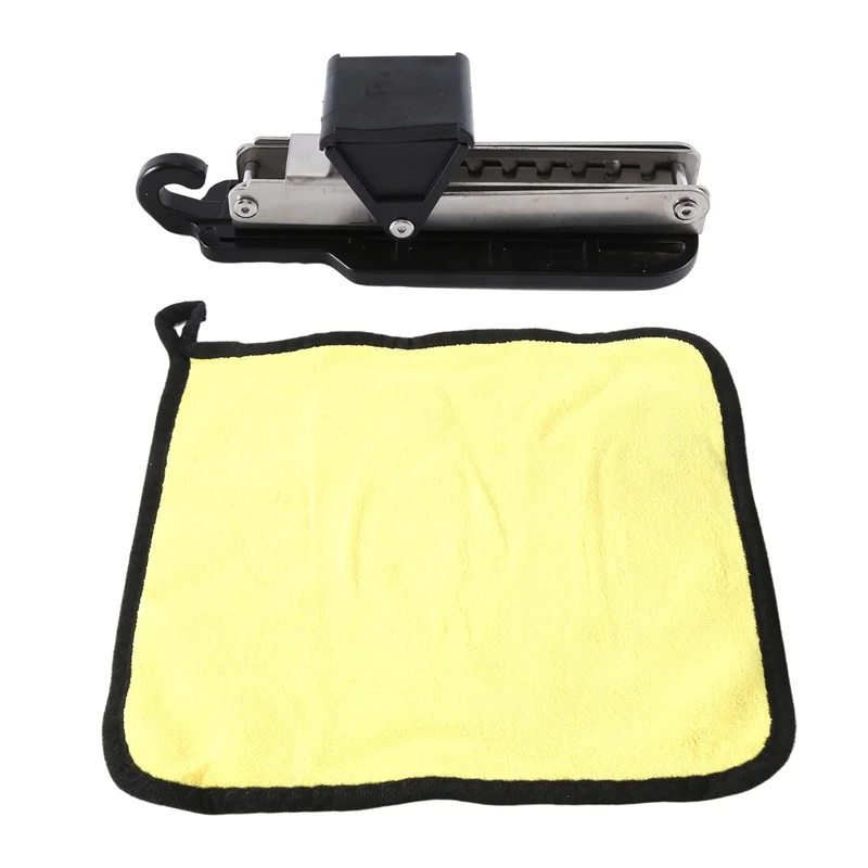 

AEA7-Folding Pedals Auxiliary Multi-Functional Hook Pedals Bracket Pedals Easy Install Easy To Use Universal Black