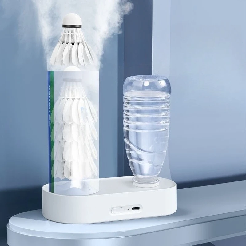 باخرة كرة الريشة الصغيرة خفيفة الوزن محمولة لتنس الريشة ومرطب متعدد الوظائف وإكسسوارات كرات احترافية