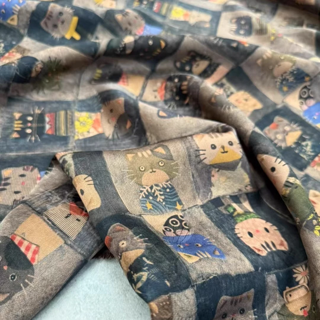 114CM Wide 26MM Cute Cats Prin - Sewing Vest recension och pris