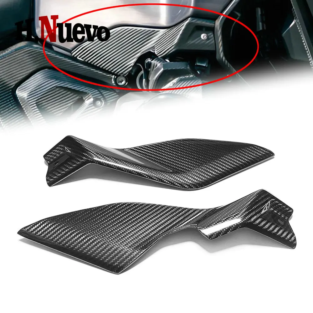 

Motorcycle Compaitible With BMW R1300GS Adventure Carbon Fiber Front Lower Tank Cover Side Panels Protector Fairing 2024-2026