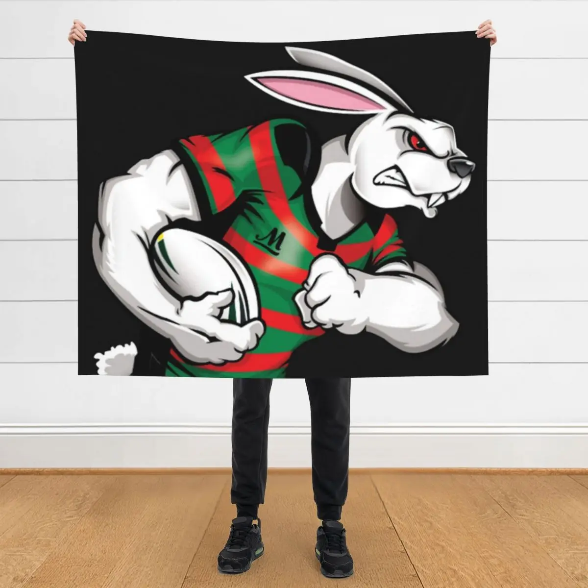 

Nrl Grand Final Throw Blanket Bed Fashionable Multi-Purpose Cute Thermal Blankets