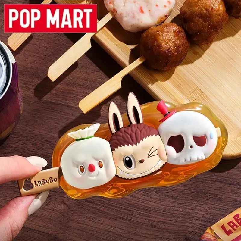 POP MART De Monsters Wacky Mart Serie Blind Box Mystery Box Guess Bag Speelgoed Pop Leuke Anime Figuur Desktop Ornamenten Collectie