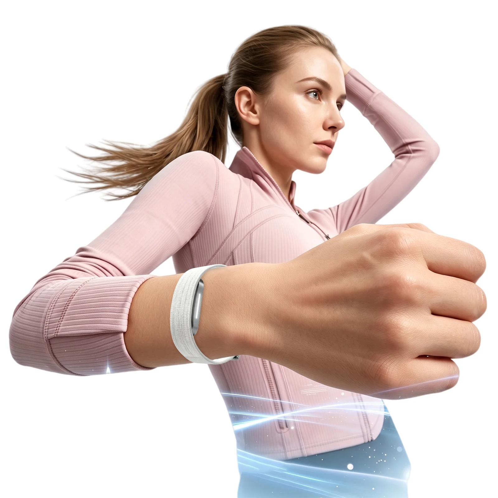 Nylon Band for Hume Band 2.0 Braided Nylon Adjustable Straps Sports Nylon Replacement Breathable Fitness Tracker Wristband