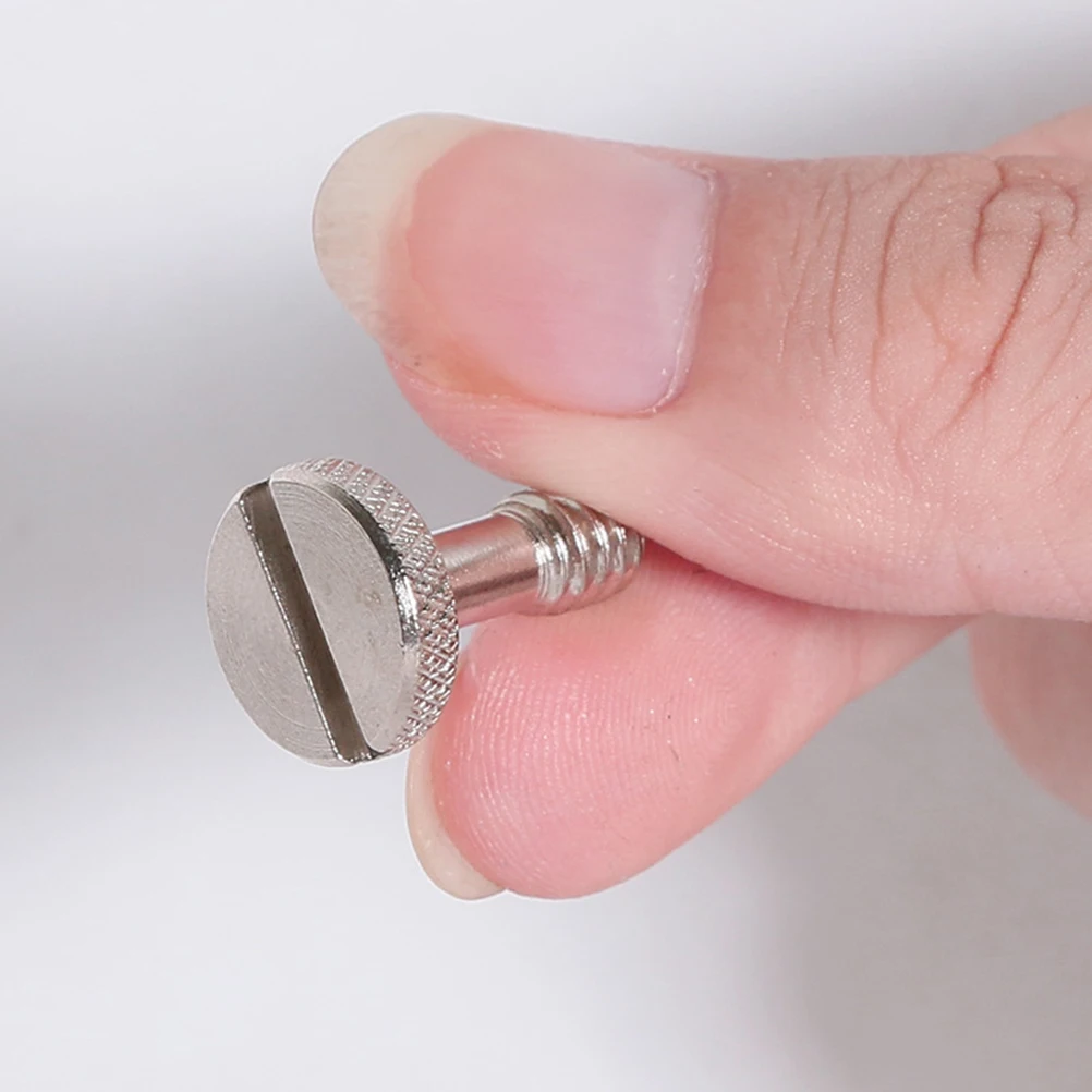 

5 PCS Adapter Quick Release Camera Screw Flat Head Tripod Light Stand 1/4 Mounting Gimbal