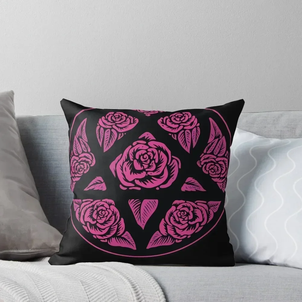 

Heartagram Pink Him Band Poster Ville Valo Sticker Heartgram Heartagram symbol Essential Throw Pillow