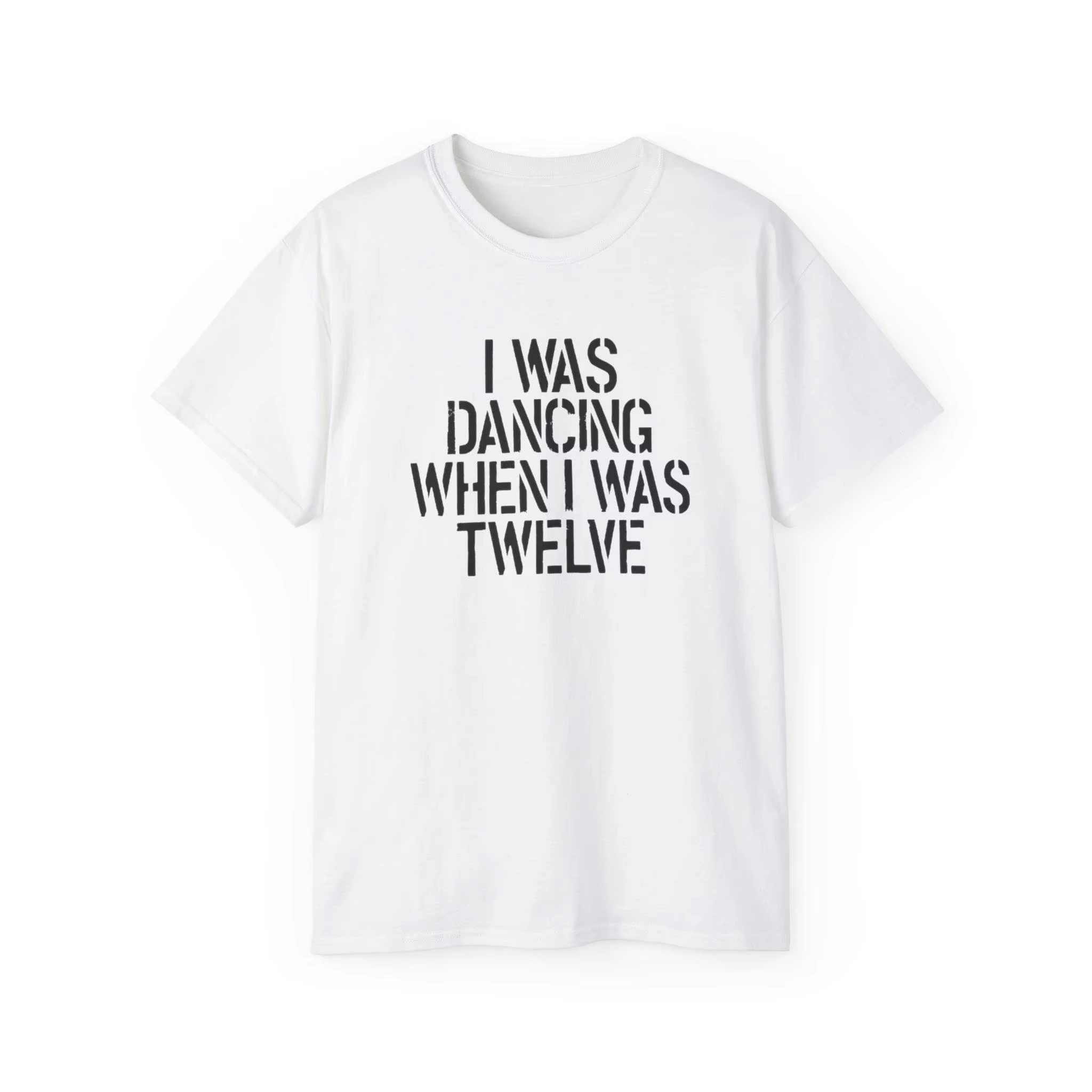 2026 New Olivia Rodrigo I Was Dancing When I Was Twelve Graphic T Shirt Unisex Cotton Short Sleeve Vintage Le
