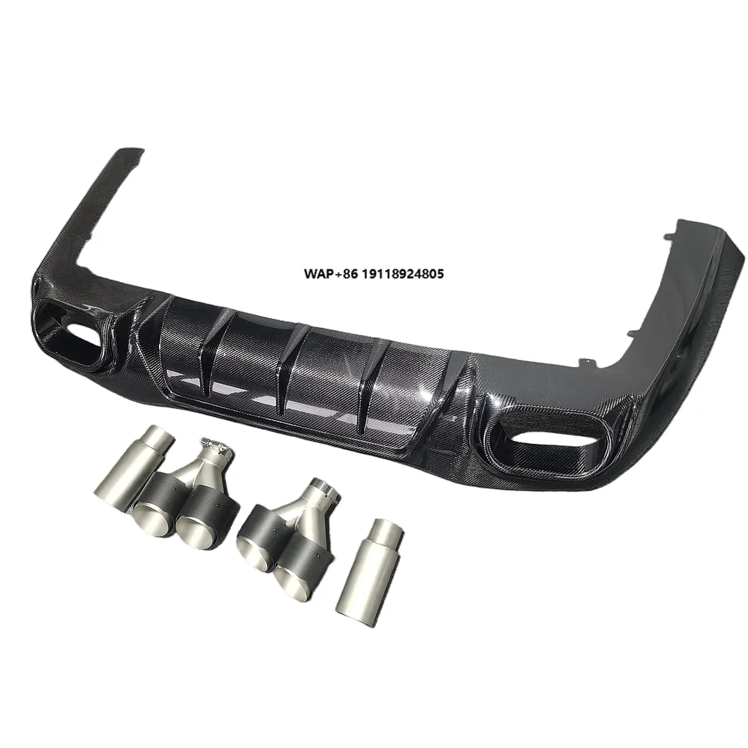 

2019-2020 для GT63 GT63S B Style Задний диффузор из углеродного волокна