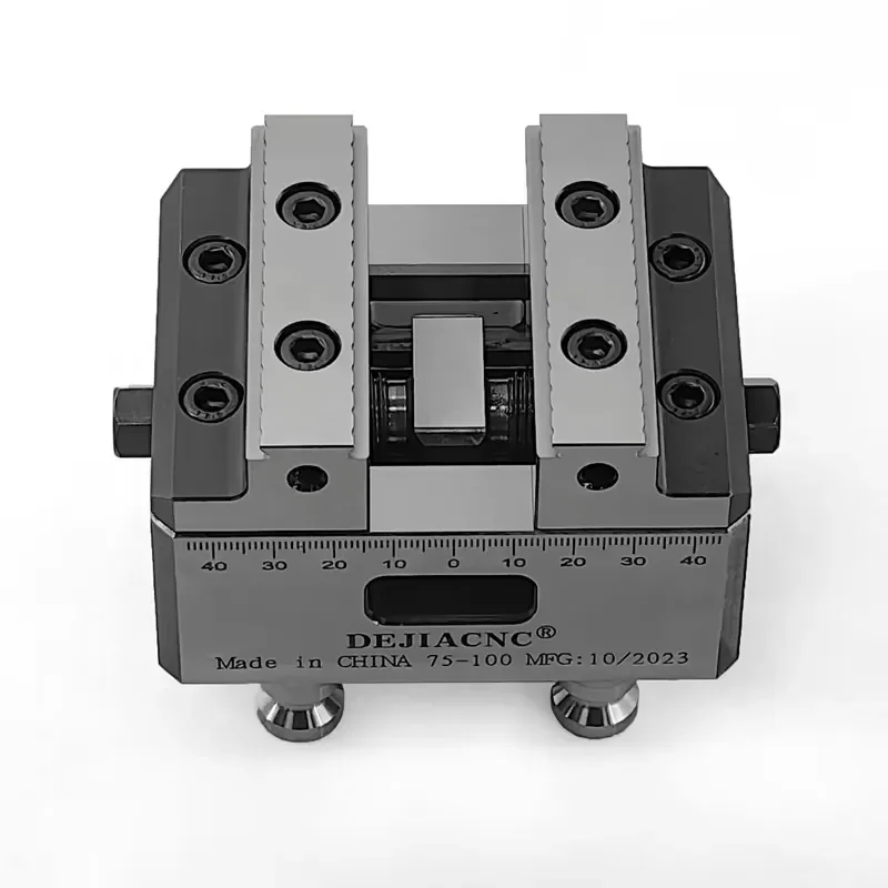 Four- Five-Axis CNC High Precision Stainless Steel Positioning Fixture 3-Jaw Self-centering Chuck Lathe Accessories Vise