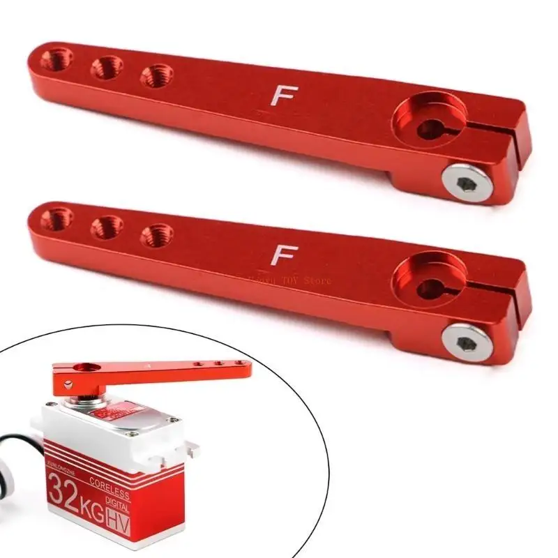 96GC 2PCS Aluminium robuste 25t Servo Arms pour des performances fiables dans les modèles