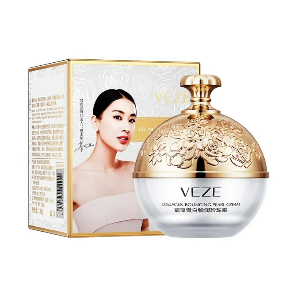 

Collagen Elastic Pearl Cream 30g Restructuring Pearl Pill Filling Cream Anti-aging Anti Wrinkle Moisturizing Korea Skin Care