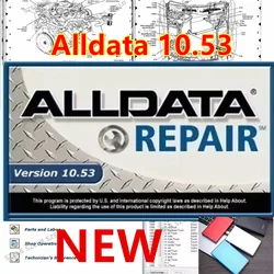AllData 10.53 Auto Repair Software All data 10.53 for Cars and Trucks in 640gb HDD+Installation video.