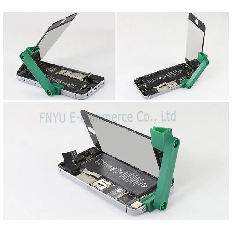 Accesorio de reparación BST-130 soporte de fijación de mantenimiento de pantalla de teléfono móvil 360 rotación multifunción para Clip de pantalla Apple/Android