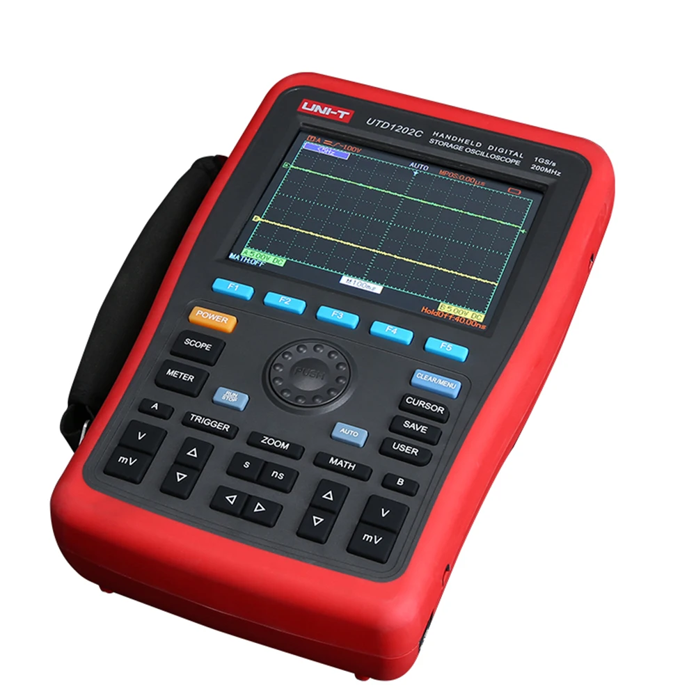 

UTD1202C Digital Storage Oscilloscope Handheld Portable Mini Oscilloscope