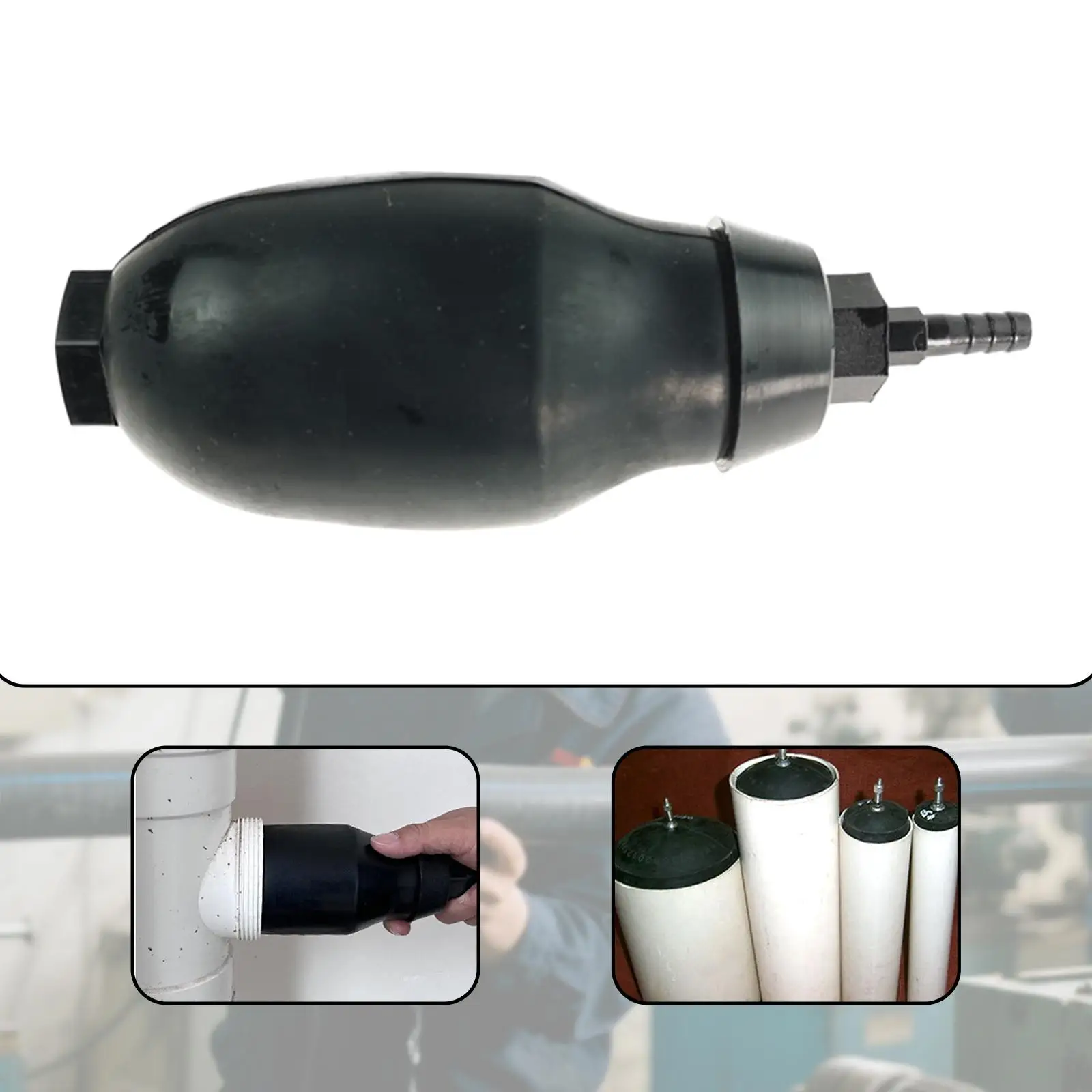 Rubber Sewage Pipeline Inspection Balloon Plumbing Test Ball for Sealing Blocking and Unclogging