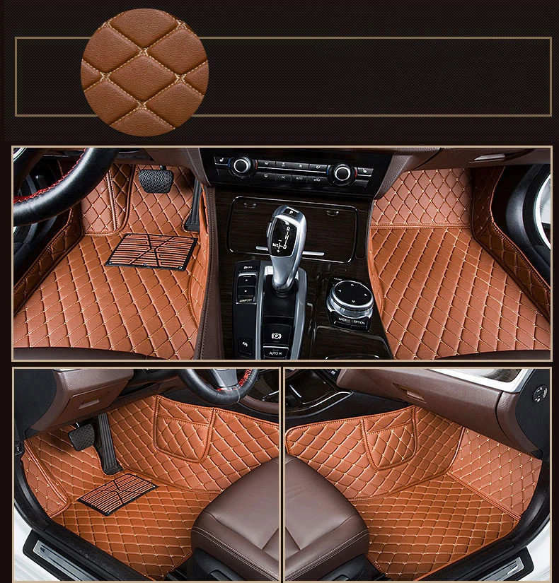 

Car Leather Foot Pads Suitable For The Fiesta Sonata 8 Style, Beautiful And Environmentally Friendly