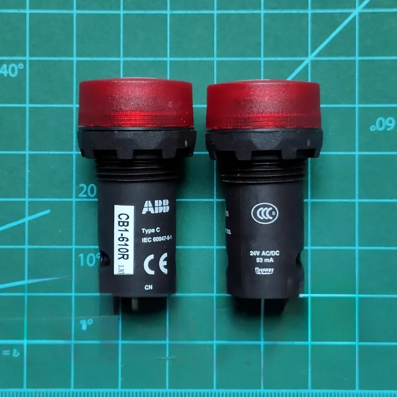 Original  ABB CB1 Series Lamp Flash Type Buzzer CB1-610R 24V AC/DC Red Intermittent Ringing CB1-613R 230V AC Original Product