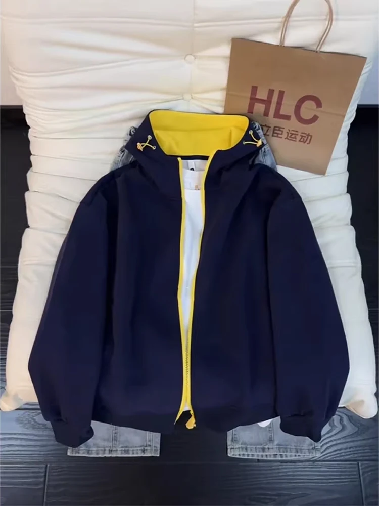 

Мужская толстовка Cleanfit на молнии, весенняя, комфортная, свободного кроя, повседневная, для пар, цвет королевский синий