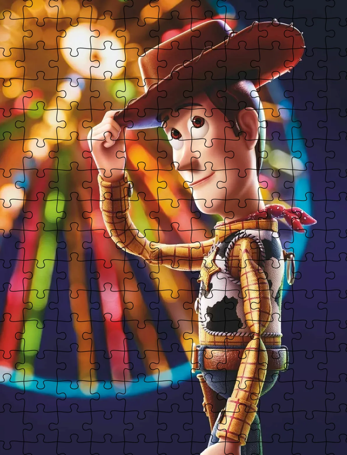 Disney Toy Story Jigsaw Puzzles 300/500/1000 Pieces Cartoon Puzzles Creative Pictures Decompress Educational Intellectual Toys