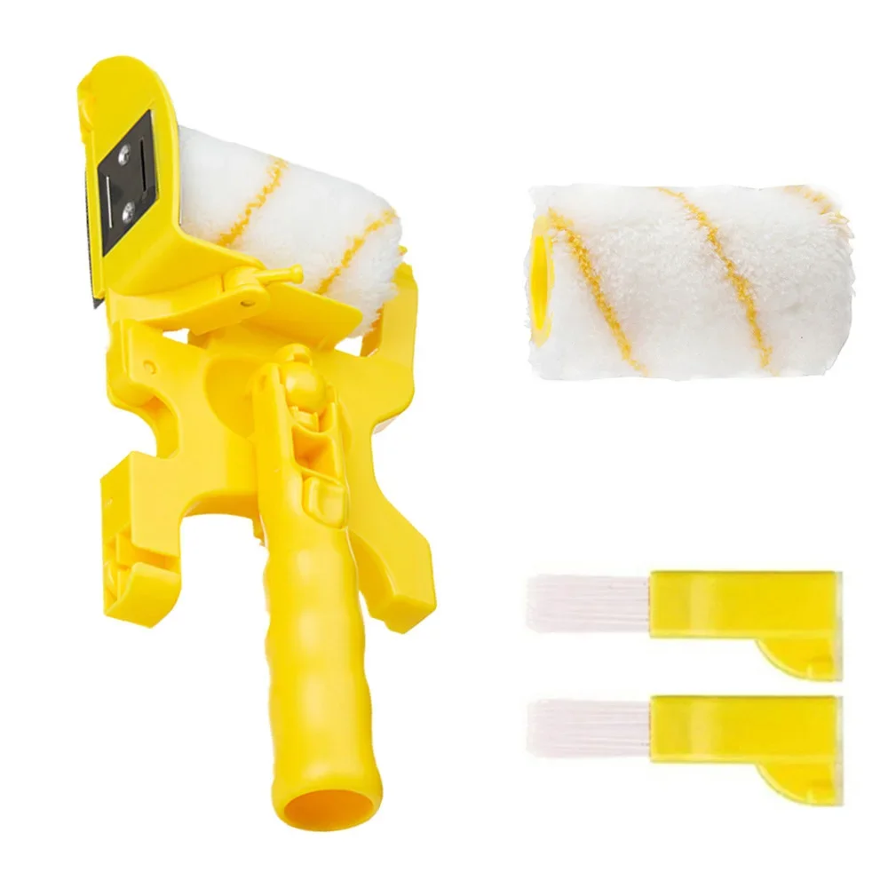 Nieuwe professionele muurverfrollerset Multifunctionele Clean-cut Edger Painting Rolling Brush voor muurschilderingbehandelingshulpmiddelen