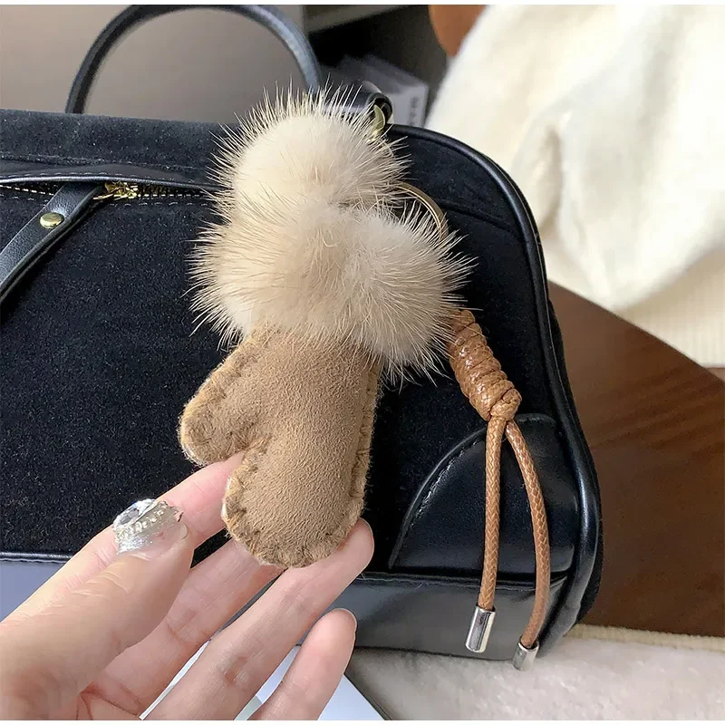 المألوف التمهيد على شكل حقيبة سحر لطيف قفاز المفاتيح سحر المعلقات الإبداعية ولطيفة هدايا عيد الميلاد رائعة ومتعددة الاستخدامات